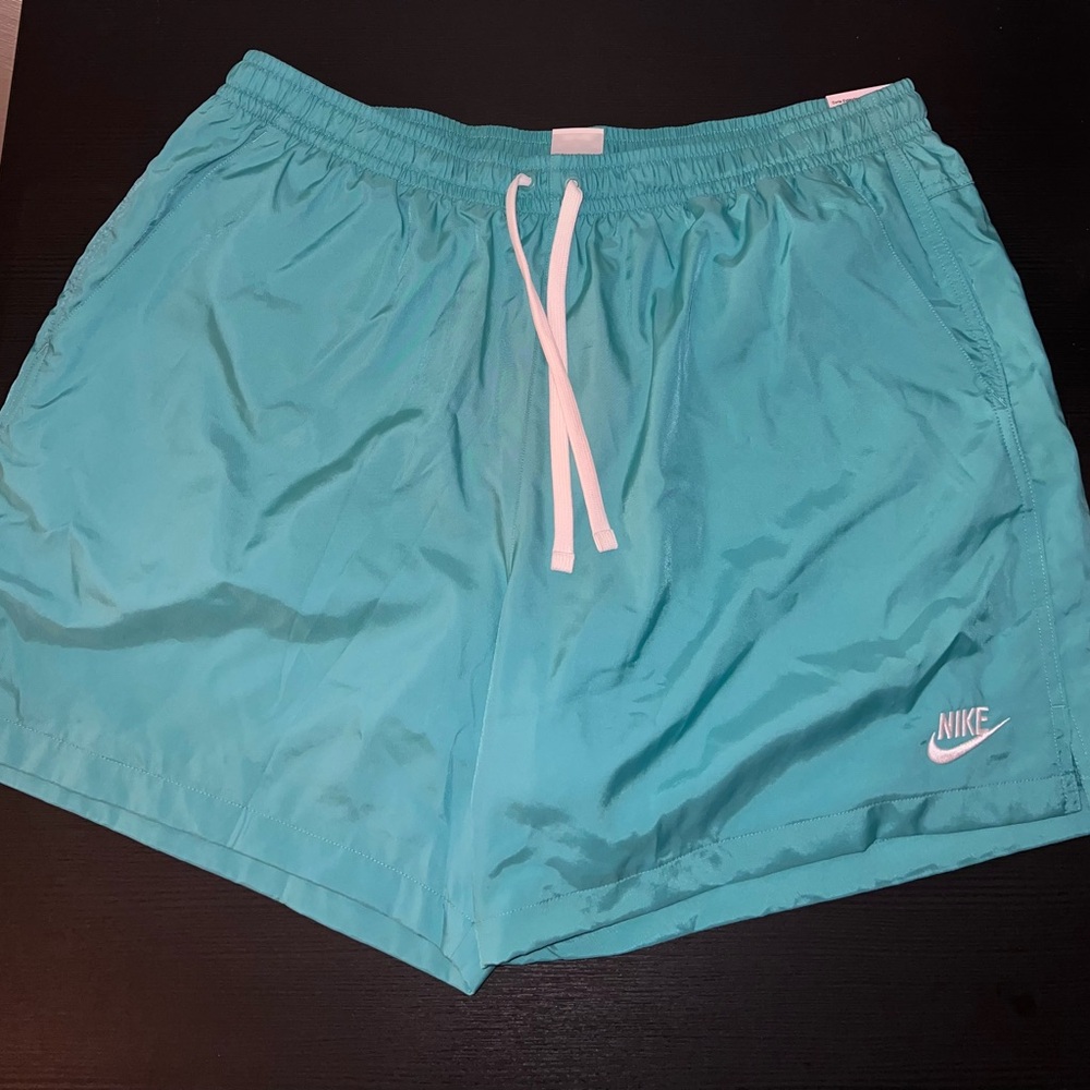 Nike Aqua Swim Shorts with White Drawstring
